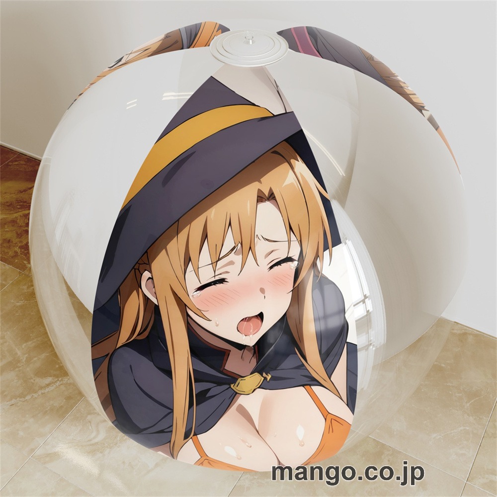 アニメ キャラクター ビーチボール【SAO】アスナ  PVC製 キャラクターグッズ コレクション用