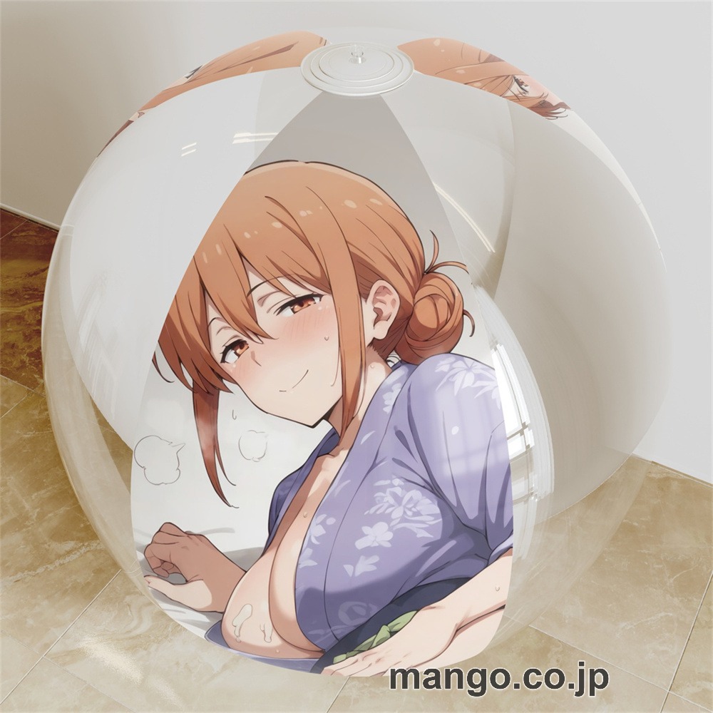 アニメ キャラクター ビーチボール【俺ガイル】ガハママ  PVC製 キャラクターグッズ コレクション用