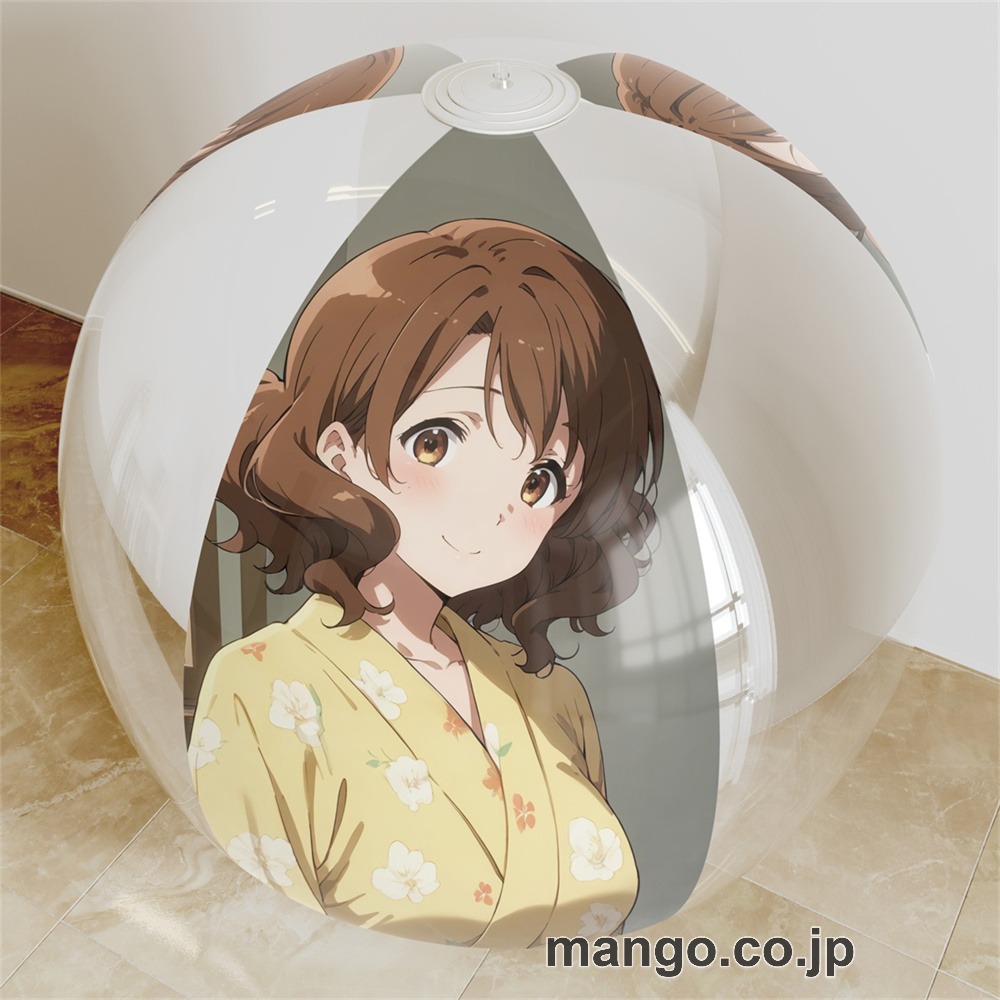アニメ キャラクター ビーチボール【響け!ユーフォニアム】黄前久美子  PVC製 キャラクターグッズ コレクション用