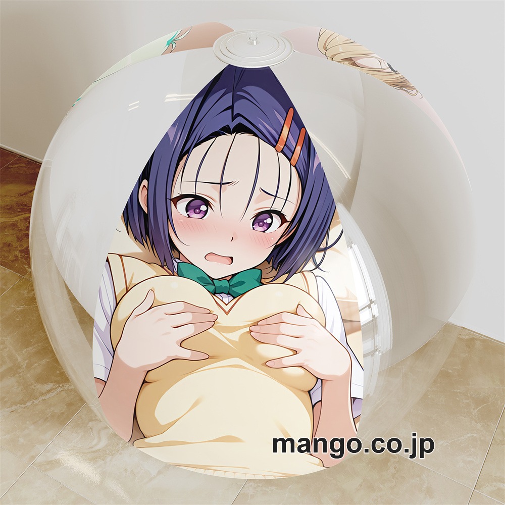 アニメ キャラクター ビーチボール【ToLOVEる】西連寺春菜 籾岡里紗 霧崎恭子 海洋ボール PVC製 キャラクターグッズ コレクション用