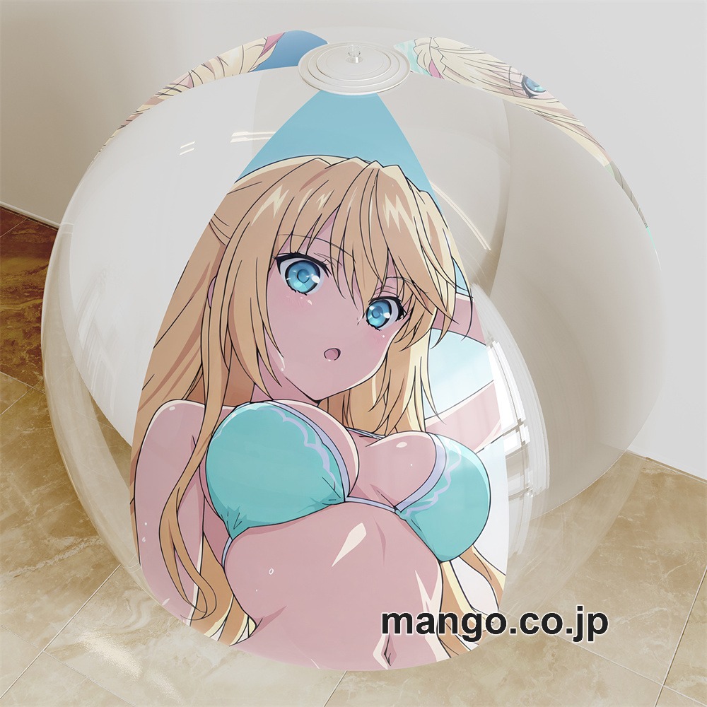 アニメ キャラクター ビーチボール【アブソリュート・デュオ】リーリス 海洋ボール PVC製 キャラクターグッズ コレクション用