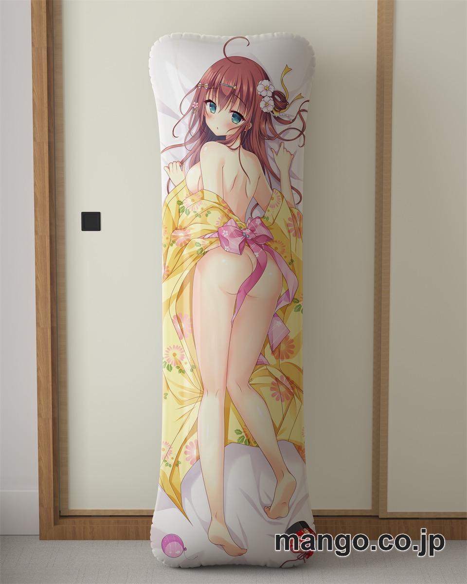アニメ抱き枕カバー【オリジナル】浴衣デートの後はJKぴこぐらちゃん大型クッションキャラクターグッズPVC製コレクション用 等身大 抱き枕 空気ビニール製 キャラクターグッズ 2