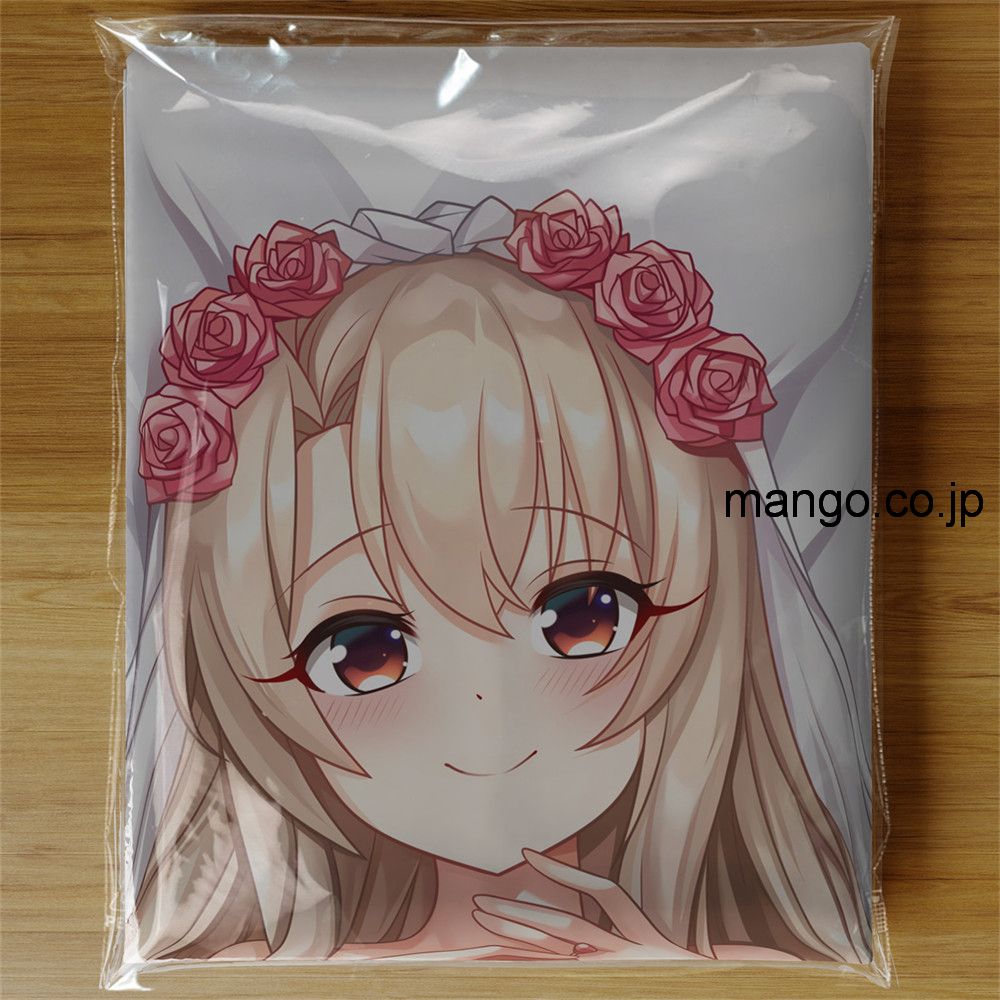 PVC フィギュア風 / 立体ディスプレイ おきあがりこぼし アニメ キャラクター バランスクッション 【プリズマ☆イリヤ】イリヤ ウェディングビキニVer PVC製 キャラクターグッズ コレクション用 3