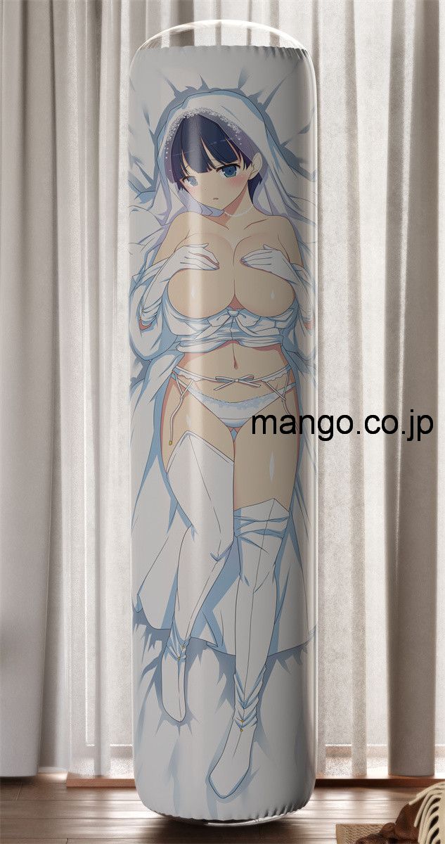 PVC フィギュア風 / 立体ディスプレイ おきあがりこぼし アニメ キャラクター バランスクッション 【閃乱カグラ】夜桜 ウェディング ver PVC製 キャラクターグッズ コレクション用 2