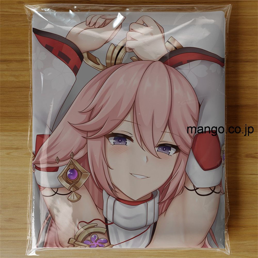 PVC フィギュア風 / 立体ディスプレイ おきあがりこぼし アニメ キャラクター バランスクッション 【原神】八重神子 PVC製 キャラクターグッズ コレクション用 3